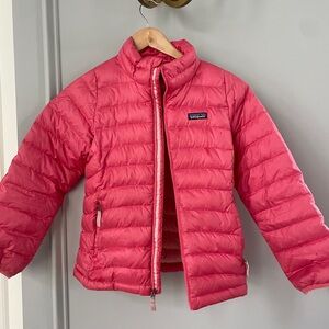 Kids Patagonia Pink Puffer Jacket
